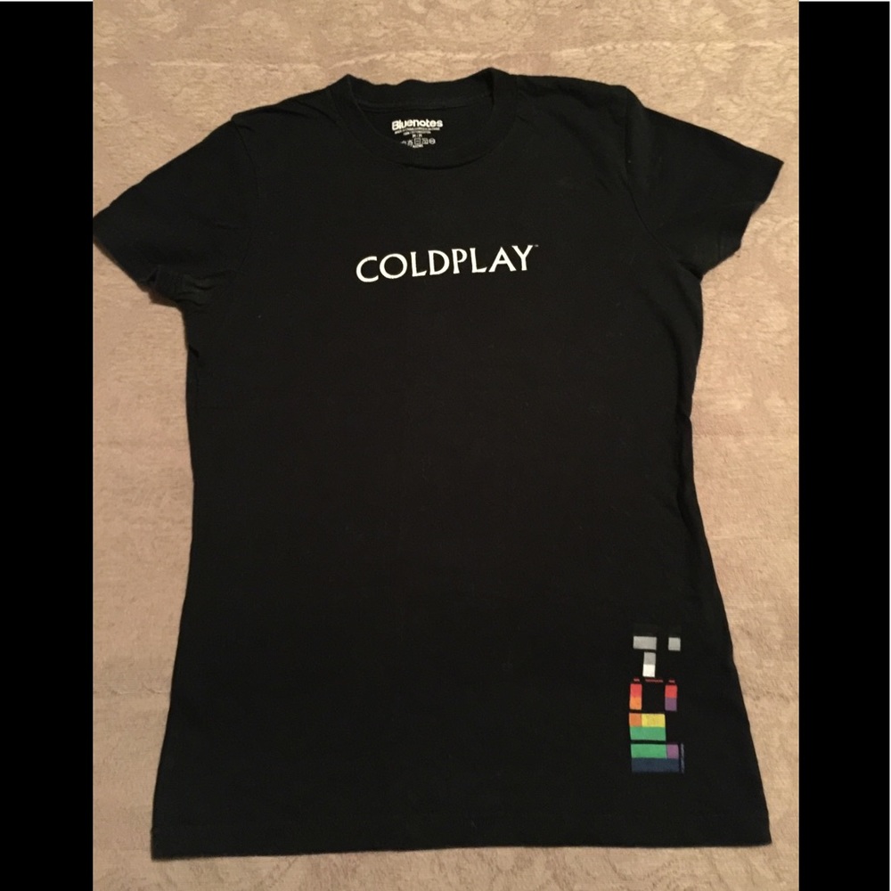 Coldplay ladies tshirt, great condition.